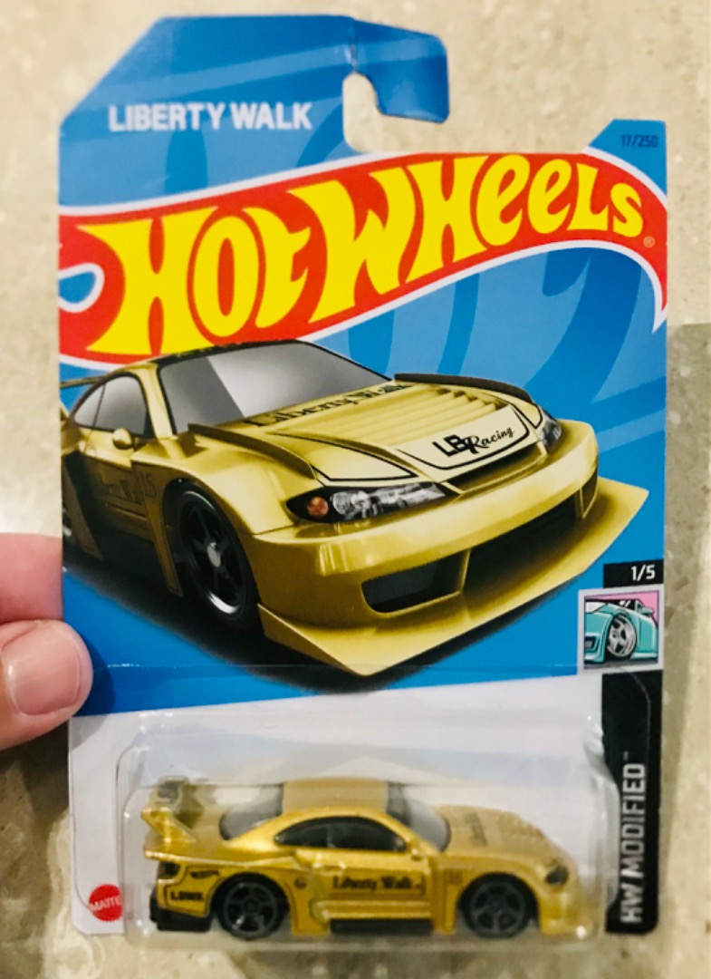 Hot Wheels LBWK Nissan Silvia S15 Gold Hobbies Toys Toys Games On Carousell