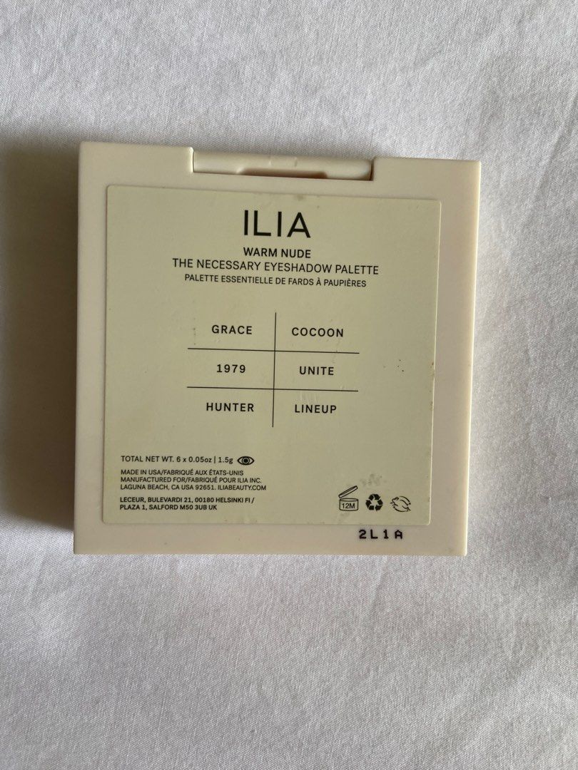 Ilia Warm Nude Eyeshadow Palette Beauty Personal Care Face Makeup
