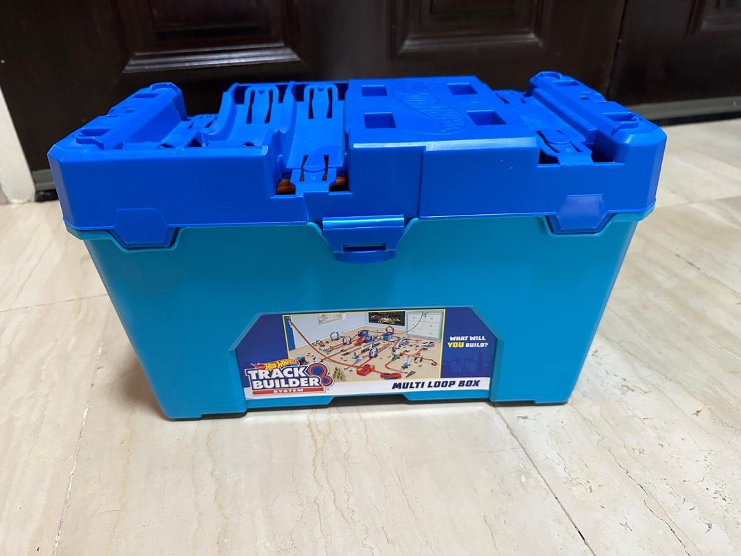 Hot Wheels Track Builder Multi Loop Box Hobbies Toys Toys Games On Carousell