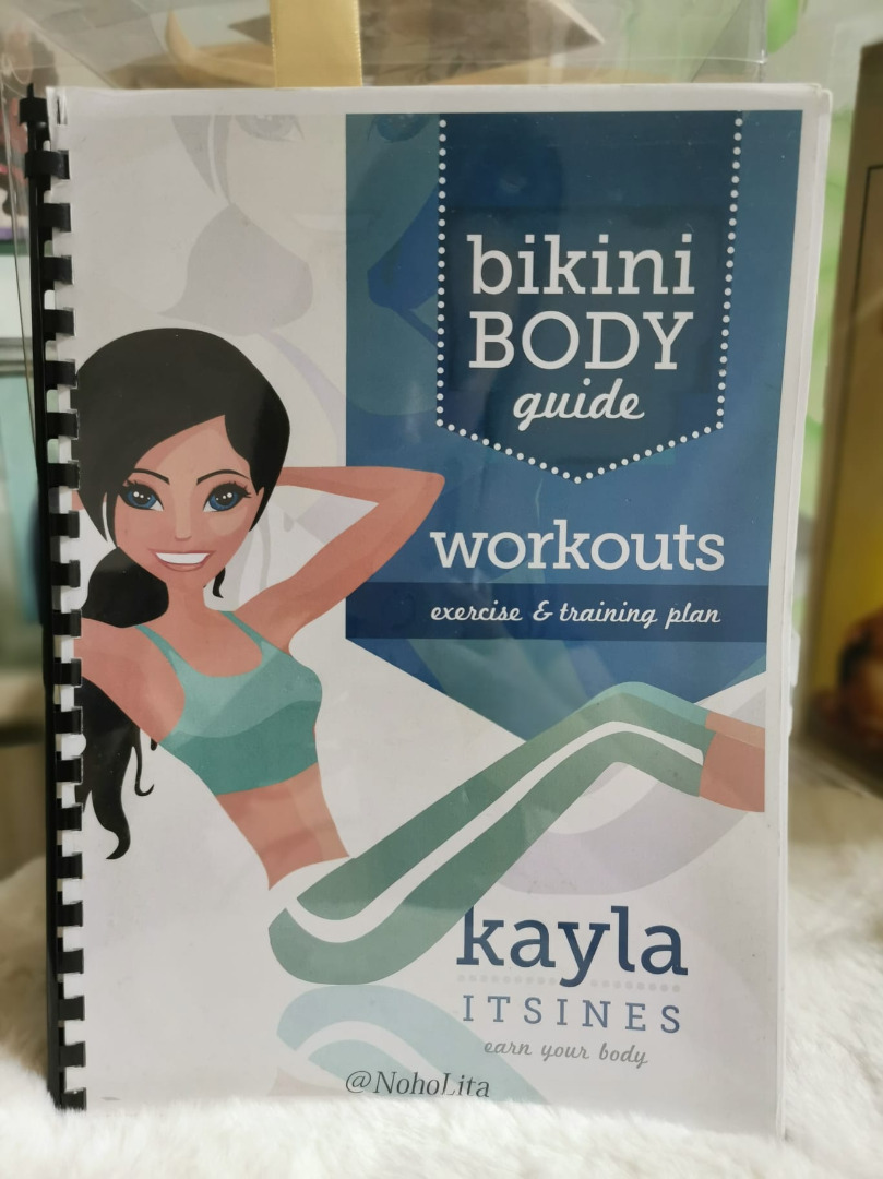 BIKINI BODY GUIDE WORKOUTS EXERCISE TRAINING PLAN BY KAYLA ITSINES