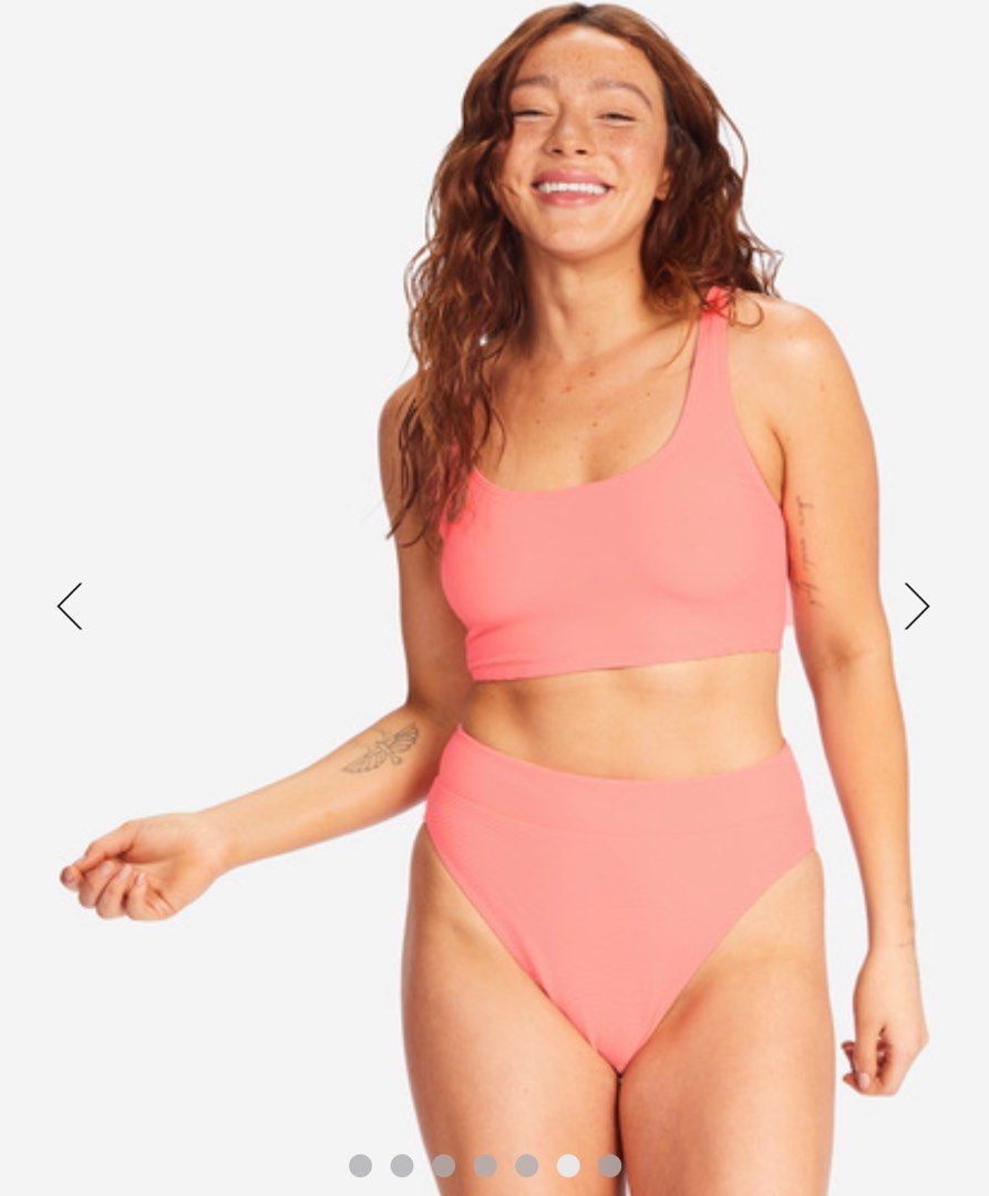 Billabong Tanlines Longer Tank Bikini Top On Carousell