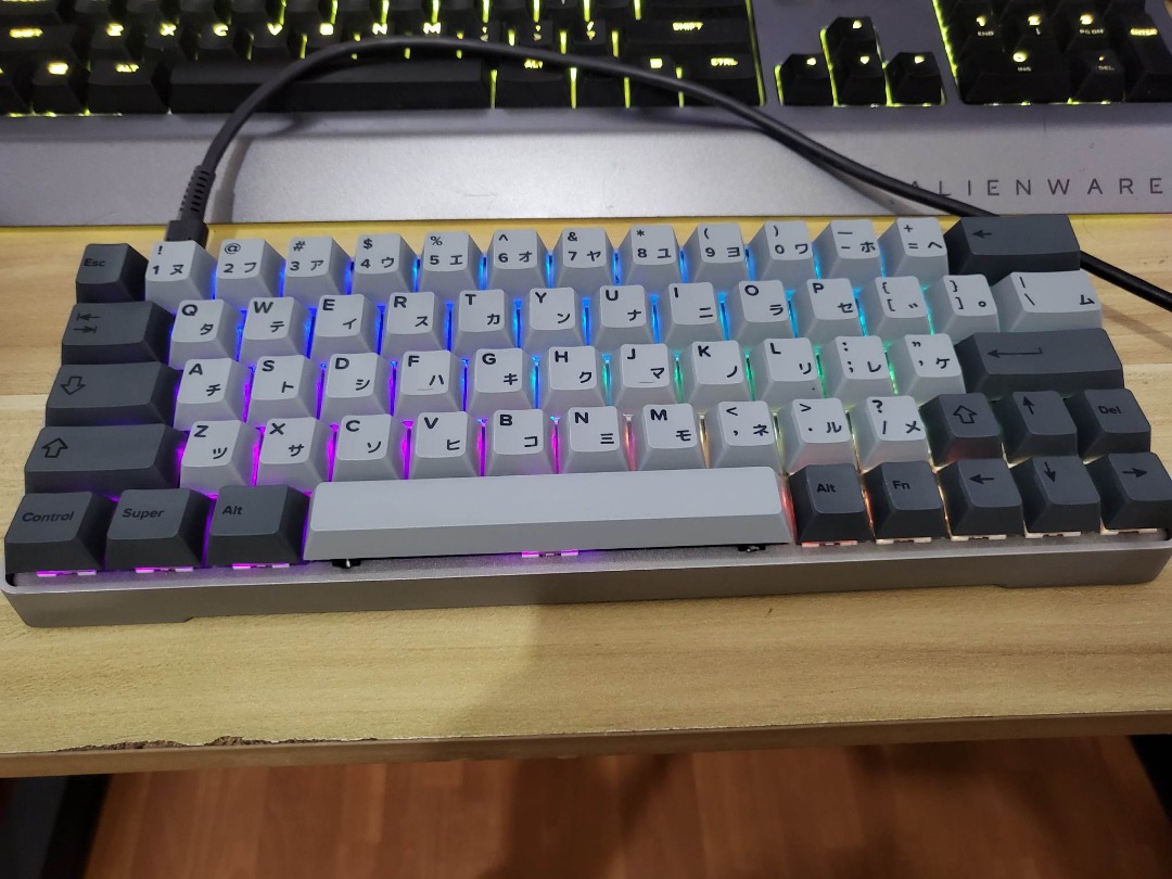 Geek Gk Aluminum Hot Swappable Mechanical Keyboard Computers Tech Parts Accessories