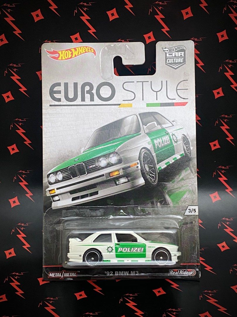 Hot Wheels BMW M3 Hotwheels Euro Style Polizei Matchbox Fire Hobbies Toys Toys Games On