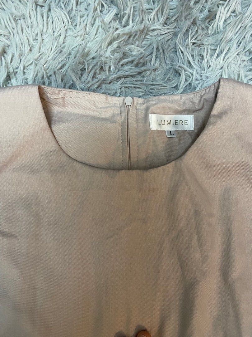 Baju Raya Kurung Nude Plain Women S Fashion Muslimah Fashion Baju Kurung Sets On Carousell