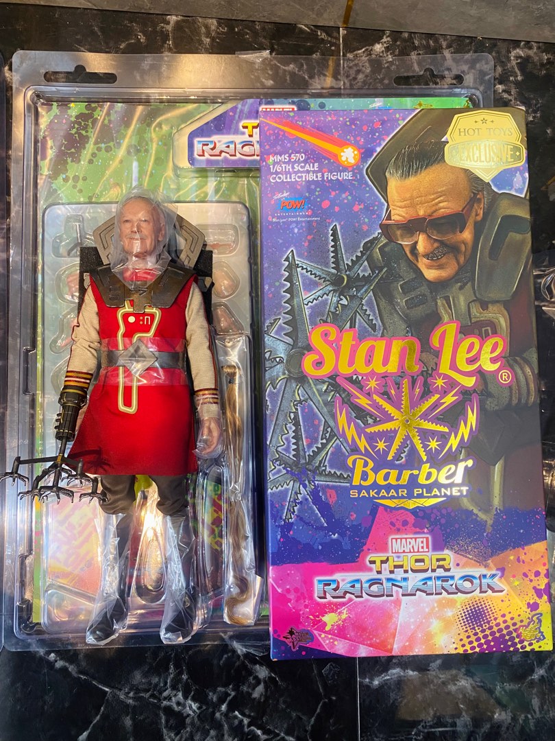 Hot Toys STAN LEE Barber THOR RAGNAROK Hobbies Toys Toys Games On Carousell