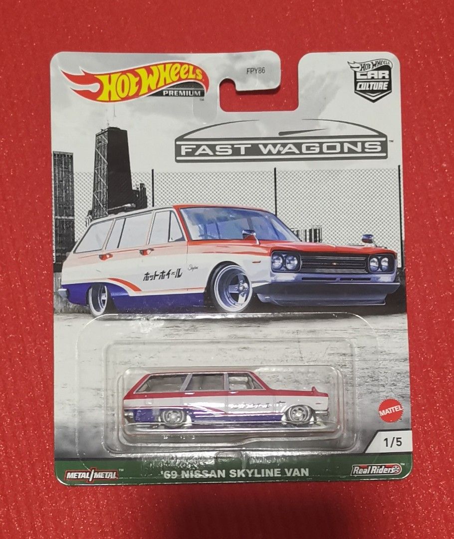Hot Wheels Fast Wagons Nissan Skyline Van Hobbies Toys Toys Games On Carousell