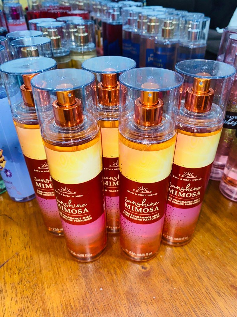 Bbw Sunshine Mimosa Fine Fragrance Mist Beauty Personal Care