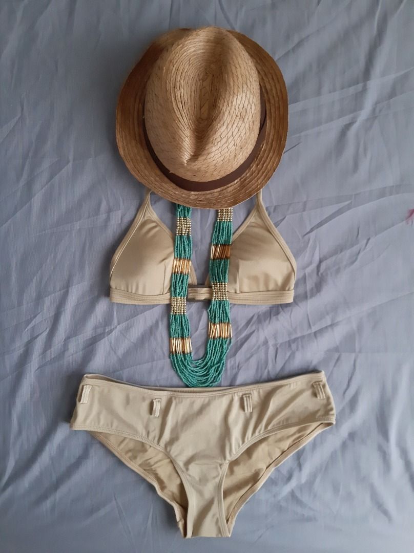 H M Nude 2 Piece Swimsuit Women S Fashion Swimwear Bikinis Swimsuits On Carousell