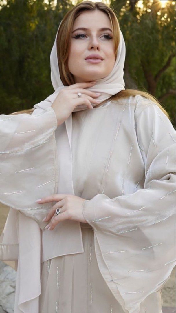 Abaya Dubai ORI Nude Dress On Carousell
