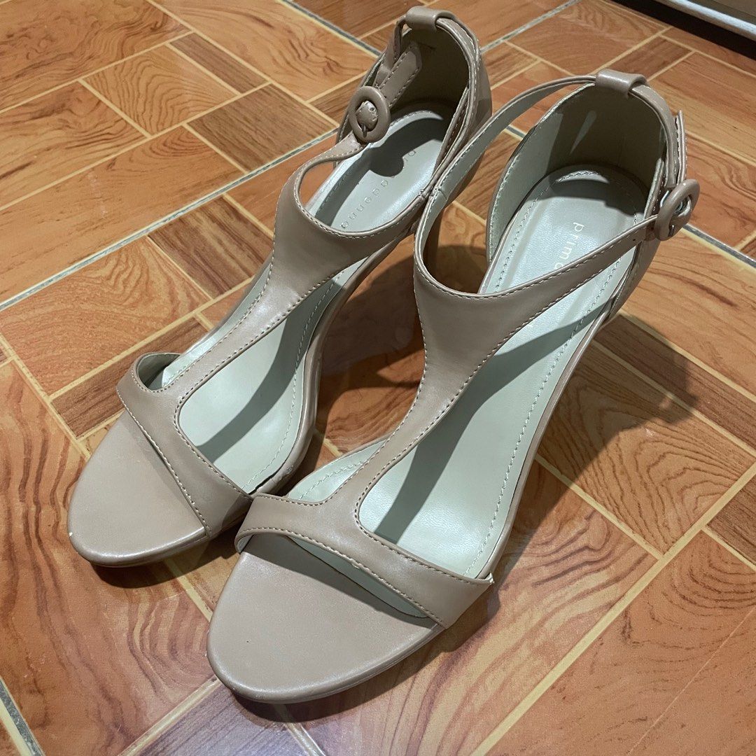 Primadonna Nude Beige Pointed Heels On Carousell