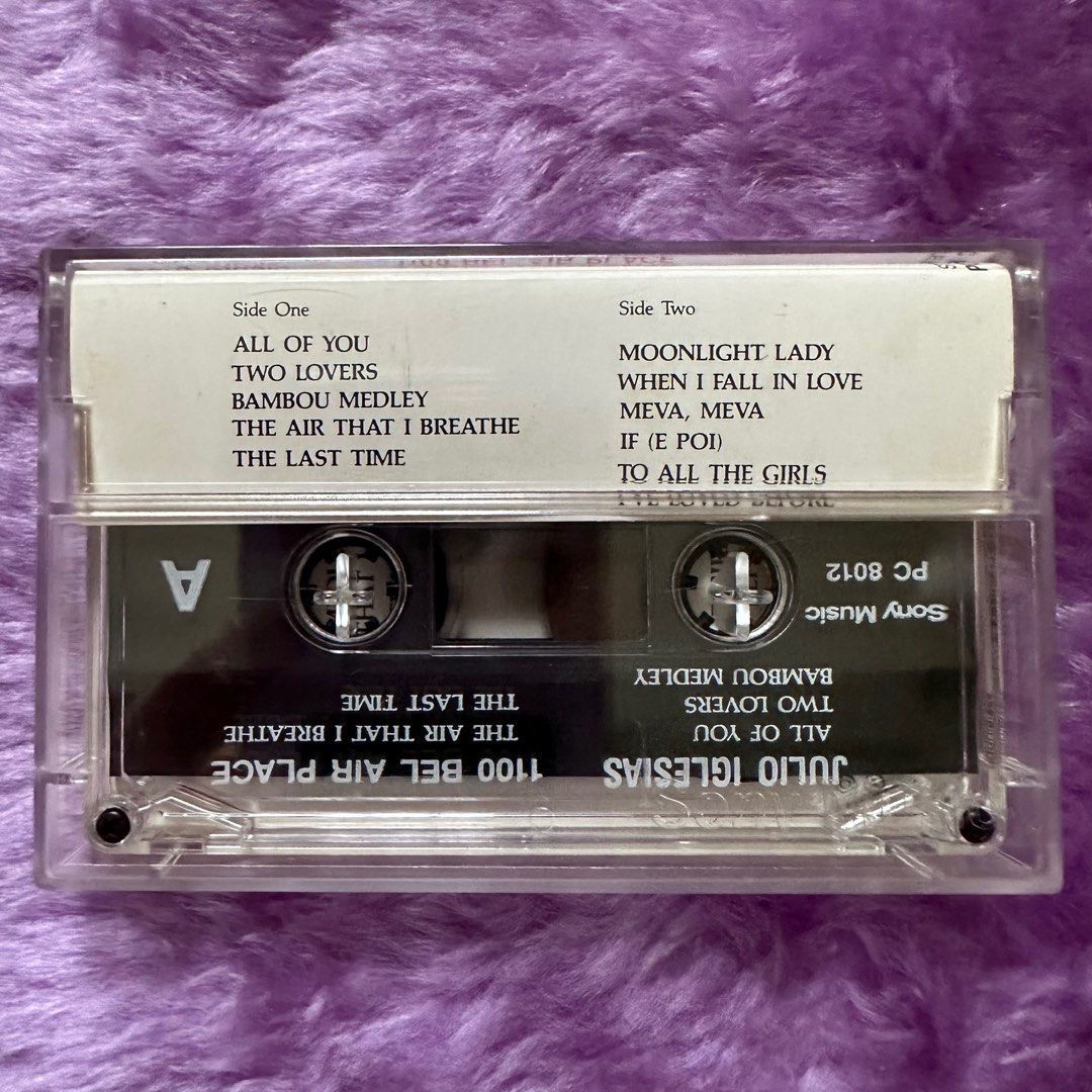Julio Iglesias Cassette Tape Hobbies Toys Music Media Cds Dvds