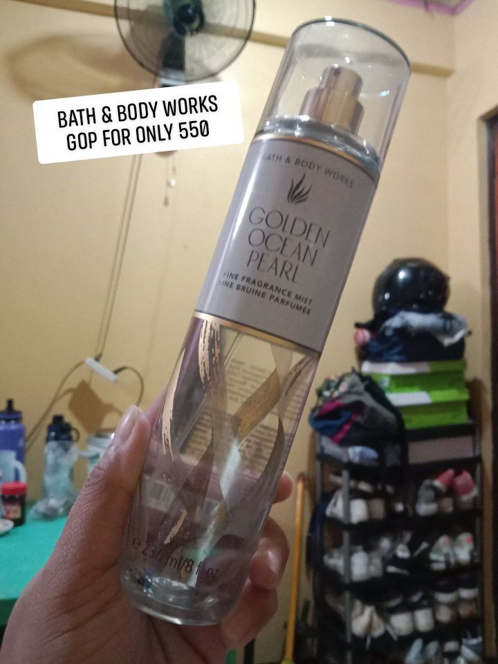 Bbw Golden Ocean Pearl Beauty Personal Care Fragrance Deodorants