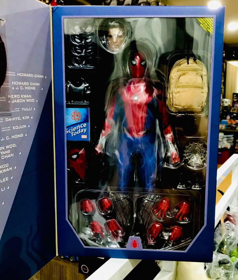HOT TOYS 1 6 MMS 425 MOVIE MASTERPIECE MARVEL SPIDER MAN HOMECOMING