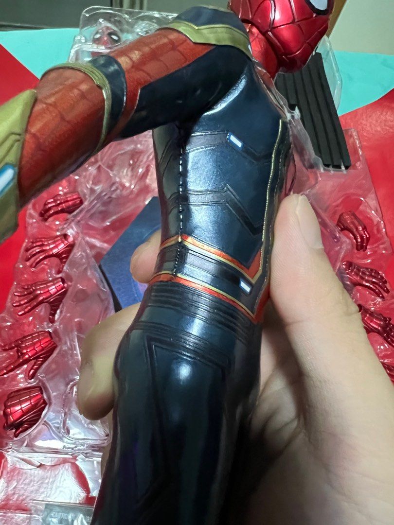 Hot Toys Iron Spider Avengers Infinity War Scale Movie Figure Hobbies Toys Toys Games