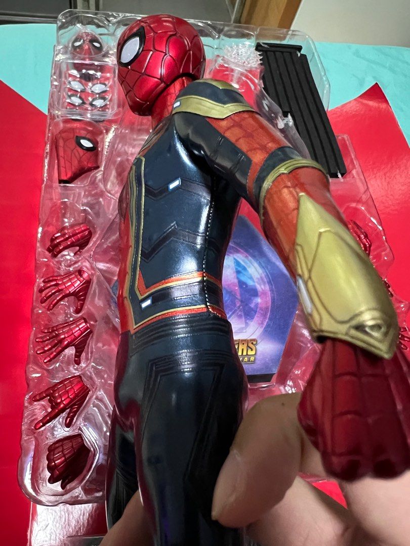 Hot Toys Iron Spider Avengers Infinity War Scale Movie Figure Hobbies Toys Toys Games