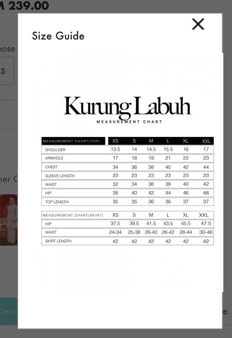 New Jemels Kurung Nude Women S Fashion Muslimah Fashion Baju Kurung