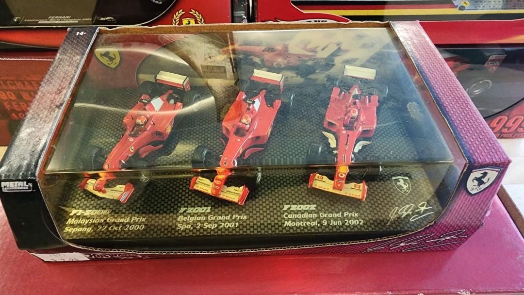 F Edition Hot Wheels Michael Schumacher World Champion Mint Unopened Hobbies