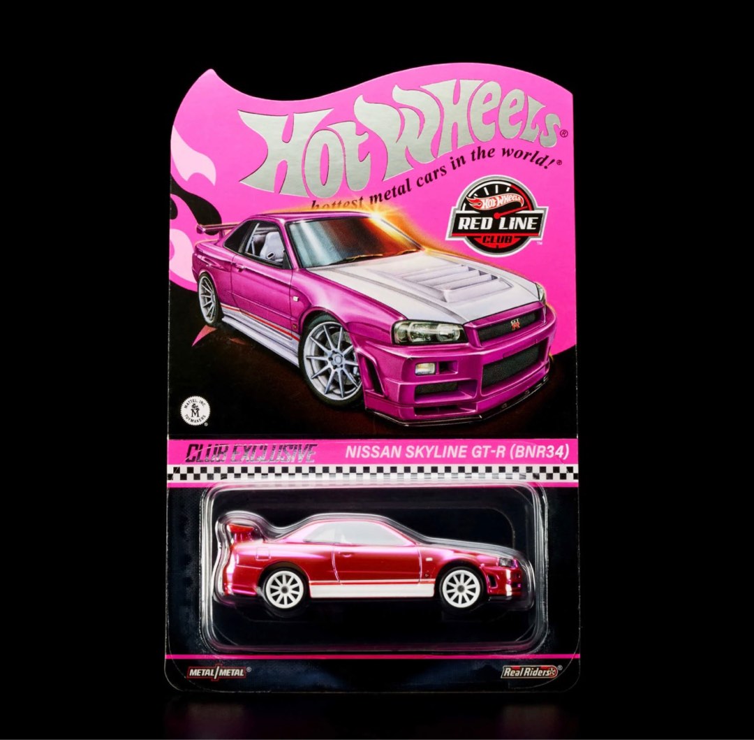 Hot Wheels RLC Pink Editions Nissan Skyline GT R Hobbies Toys Toys Games On Carousell