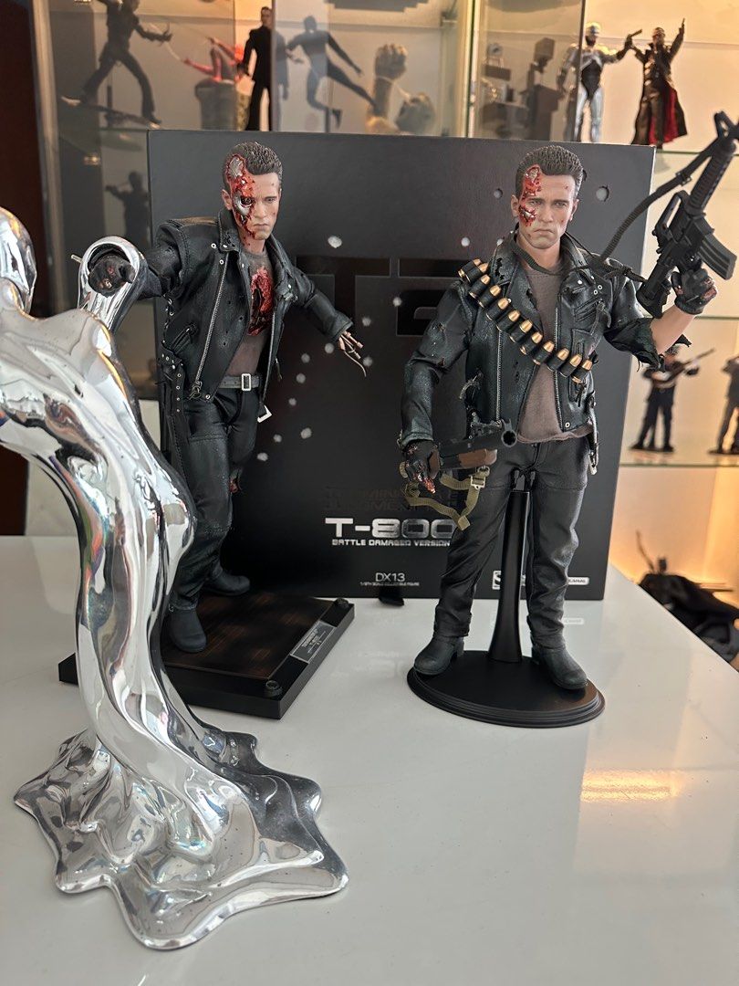 Cheap Clearance Hot Toys DX13 Terminator Dual Set 1 6 Additional Hot Toys Muscular Body