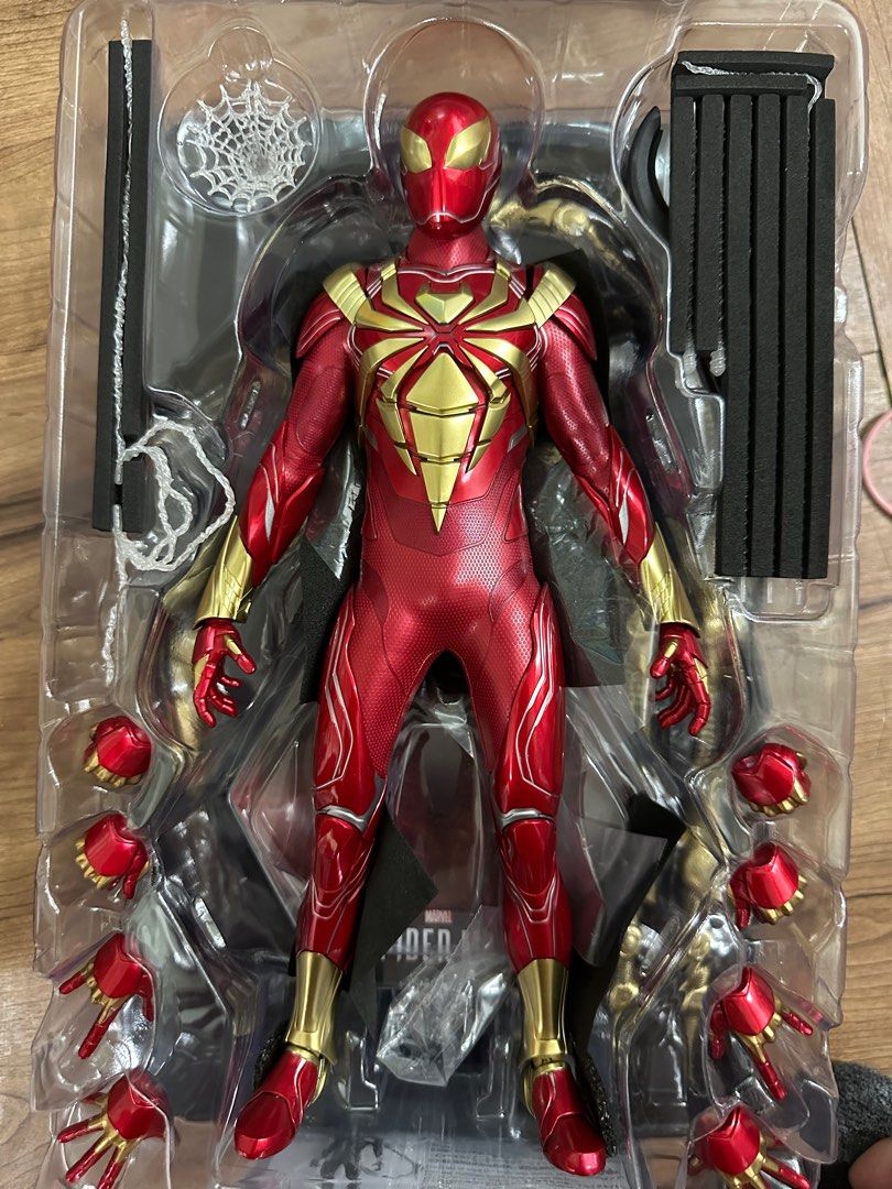 Hottoys Hot Toys Spider Man Iron Spider Armor VGM PS Marvel s Spider Man 興趣及遊戲 玩具 遊戲類