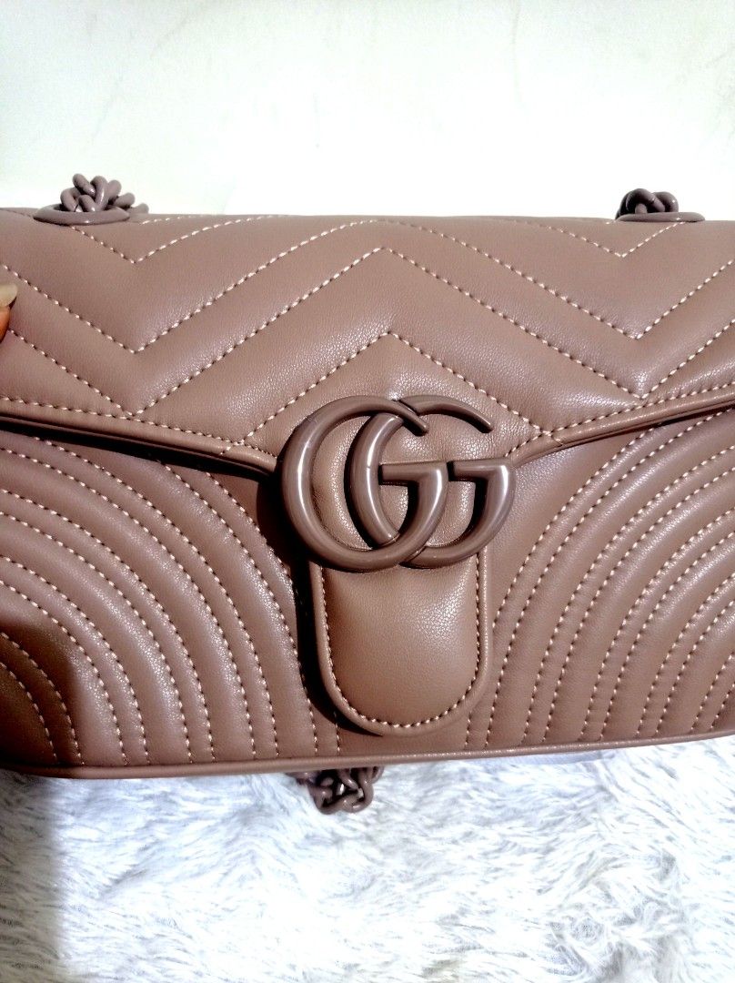 Marmont Nude Barang Mewah Tas Dompet Di Carousell