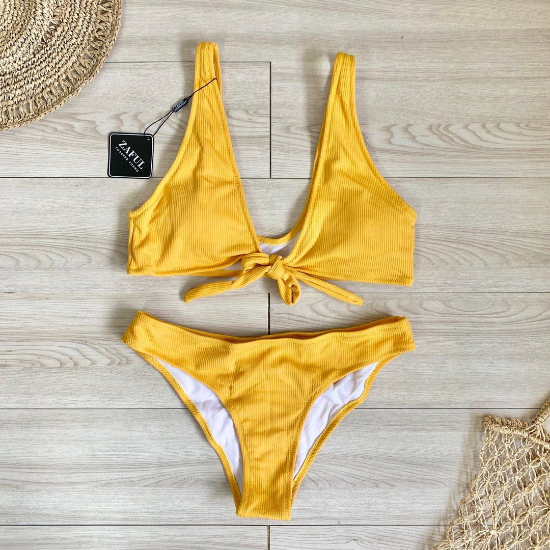 Yellow Brand New Bikini On Carousell