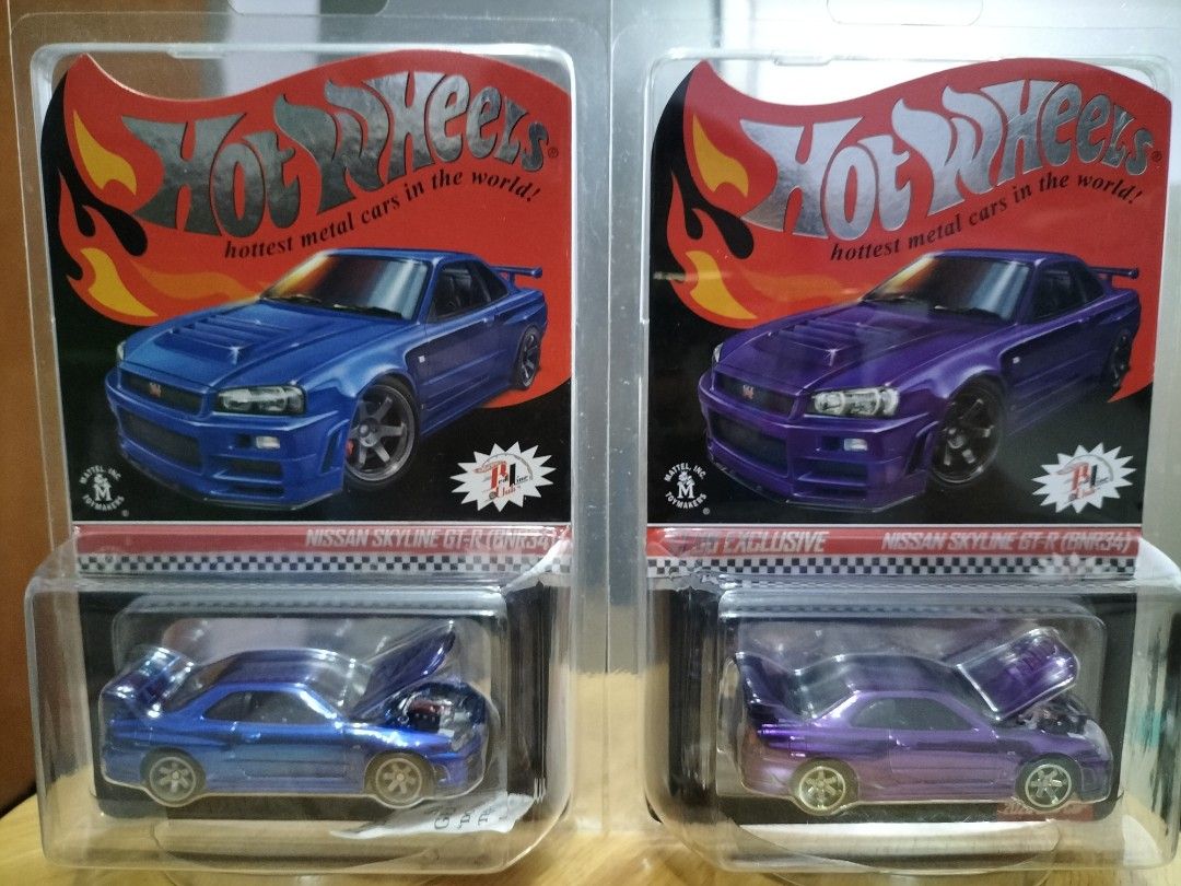 Hot Wheels RLC Skyline R Blue Purple Hobbies Toys Toys Games On Carousell