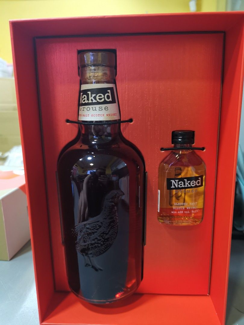 Naked Grouse Malt Whisky Food Drinks Alcoholic Beverages On Carousell