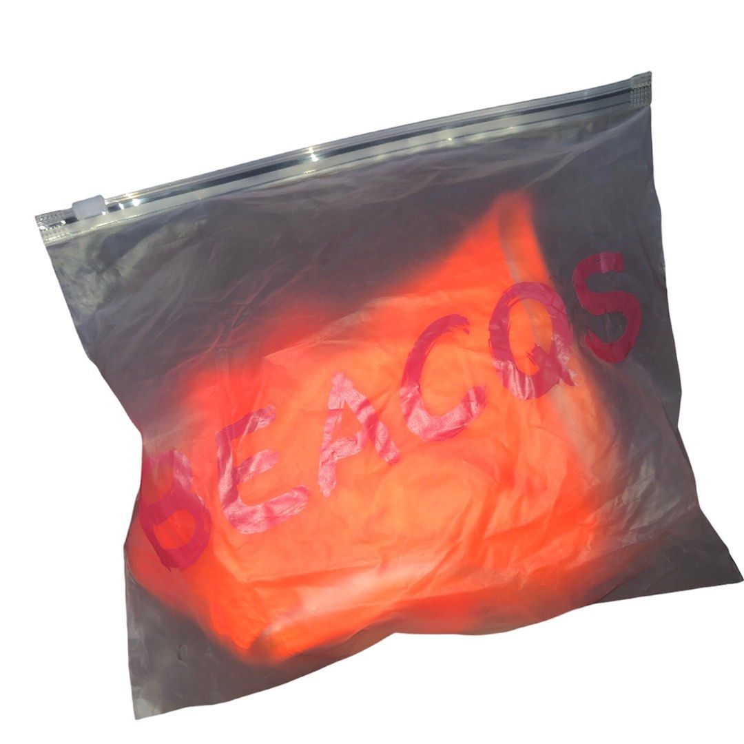 Neon Orange Triangle Bikini On Carousell