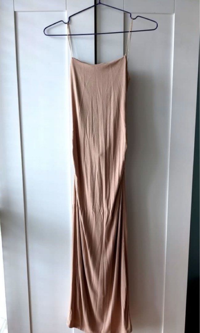 Sexy Date Night Nude Bodycon Dress Women S Fashion Dresses Sets