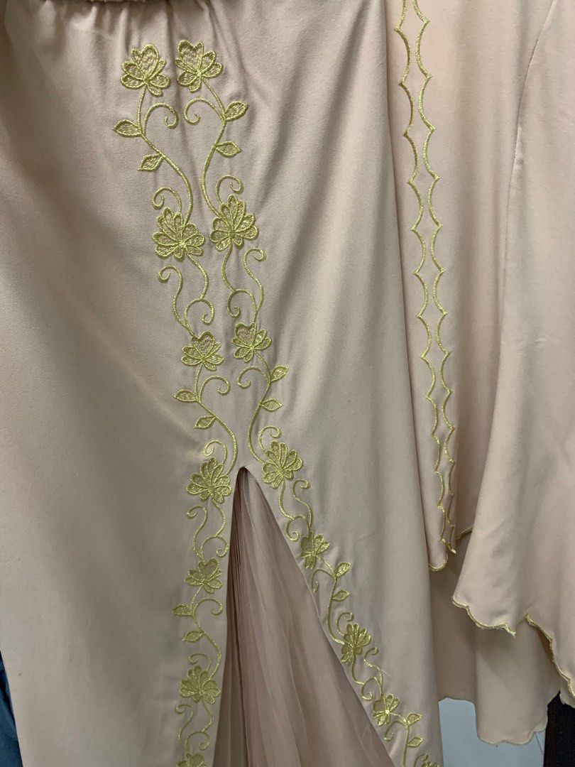 Aqlima Kebaya Kurung Peplum By Gerobok Gaga In Nude Beige Women S