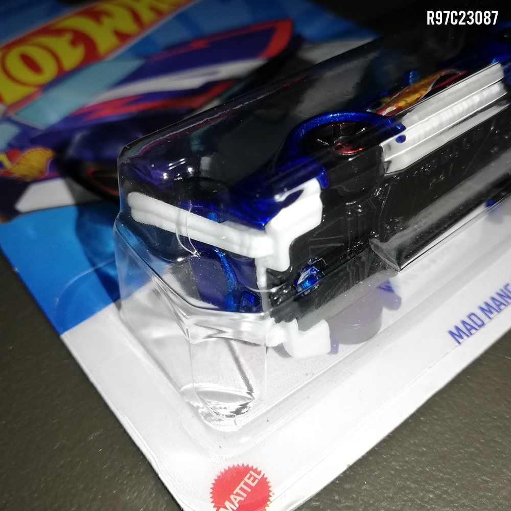 Mad Manga Hot Wheels Hw Contoured Royal Blue New Sealed On Carousell