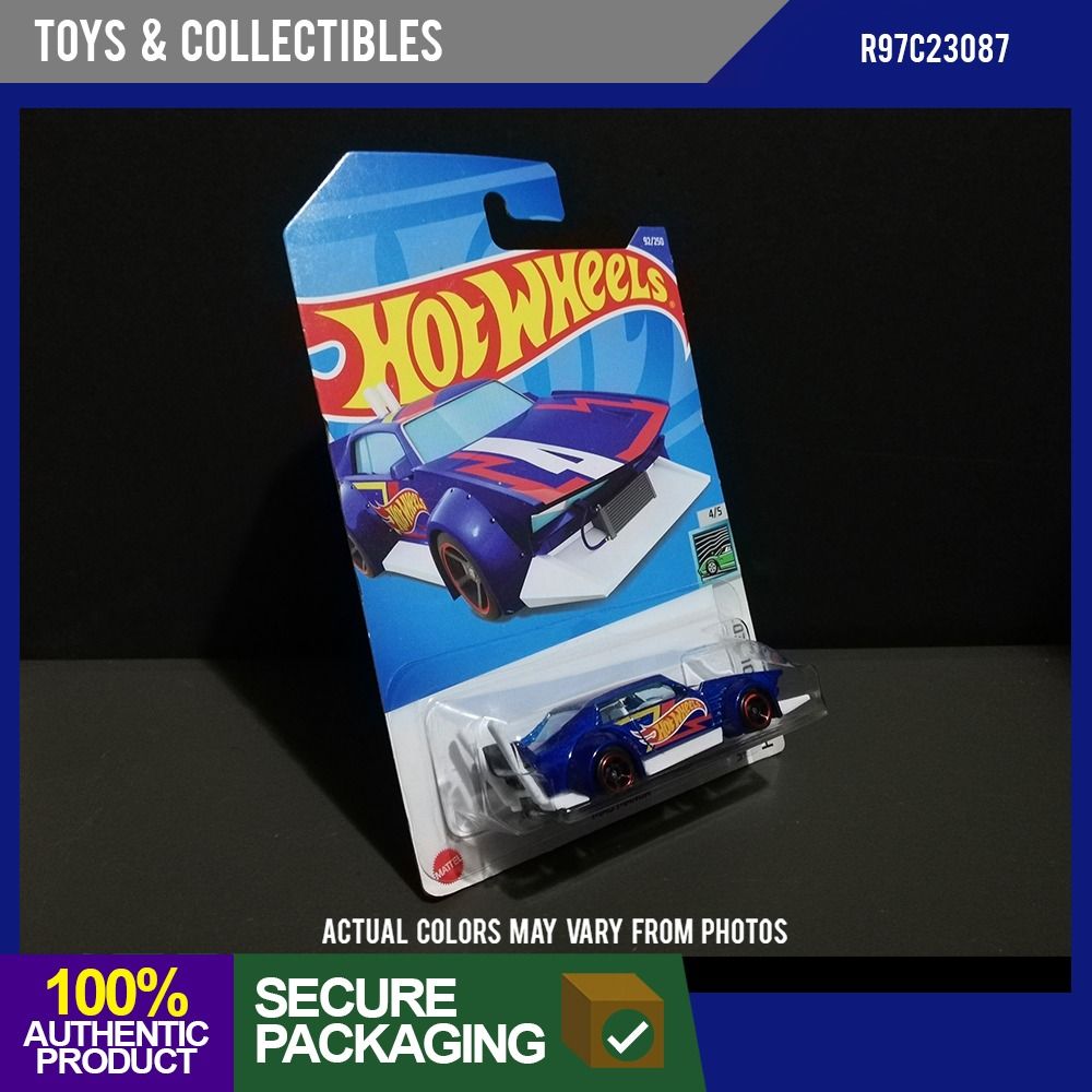 Mad Manga Hot Wheels Hw Contoured Royal Blue New Sealed On Carousell