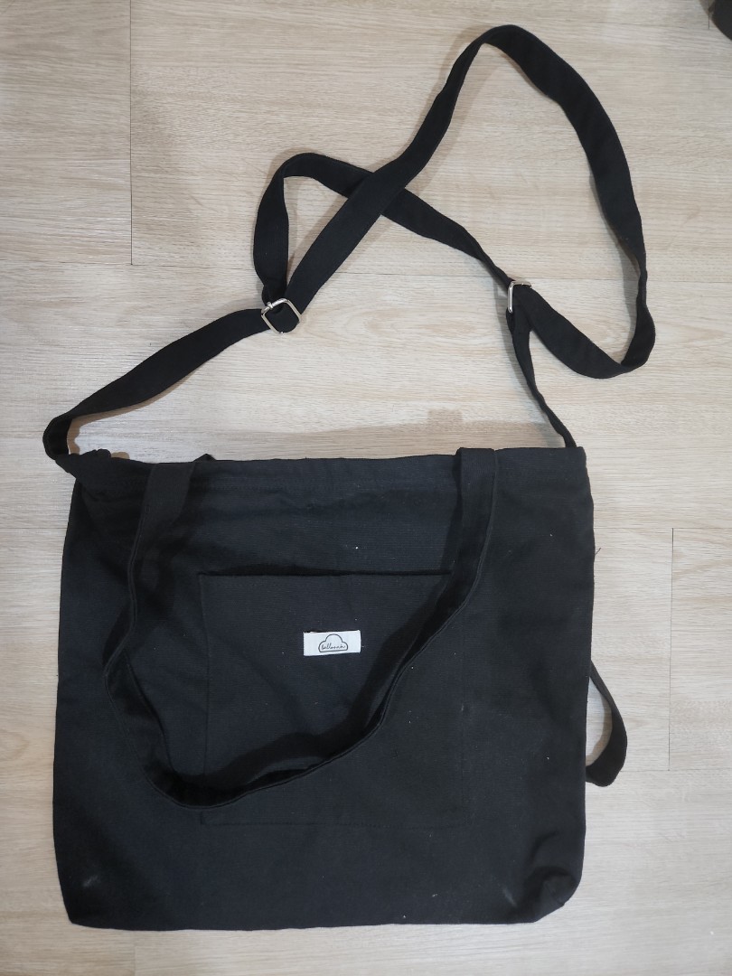 Totebag Hitam Fesyen Wanita Tas Dompet Di Carousell