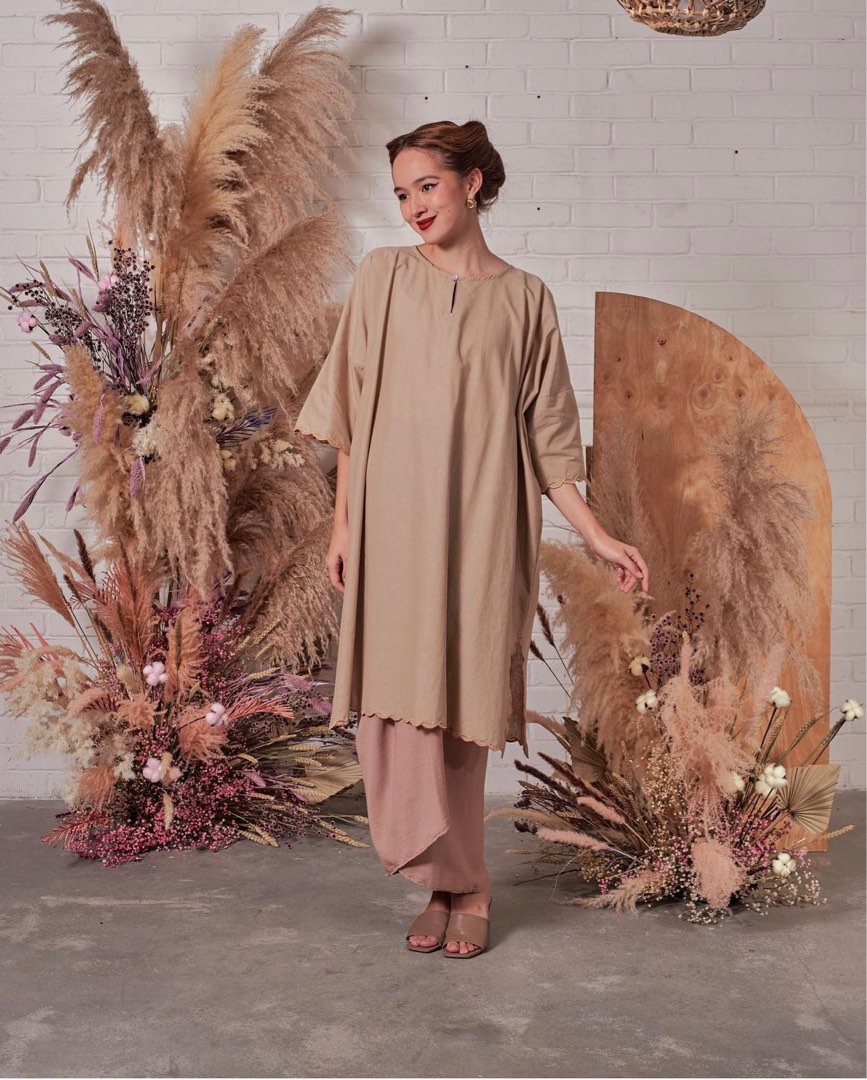 Rent Erreqa Cik Rokiah Nude Women S Fashion Muslimah Fashion Baju