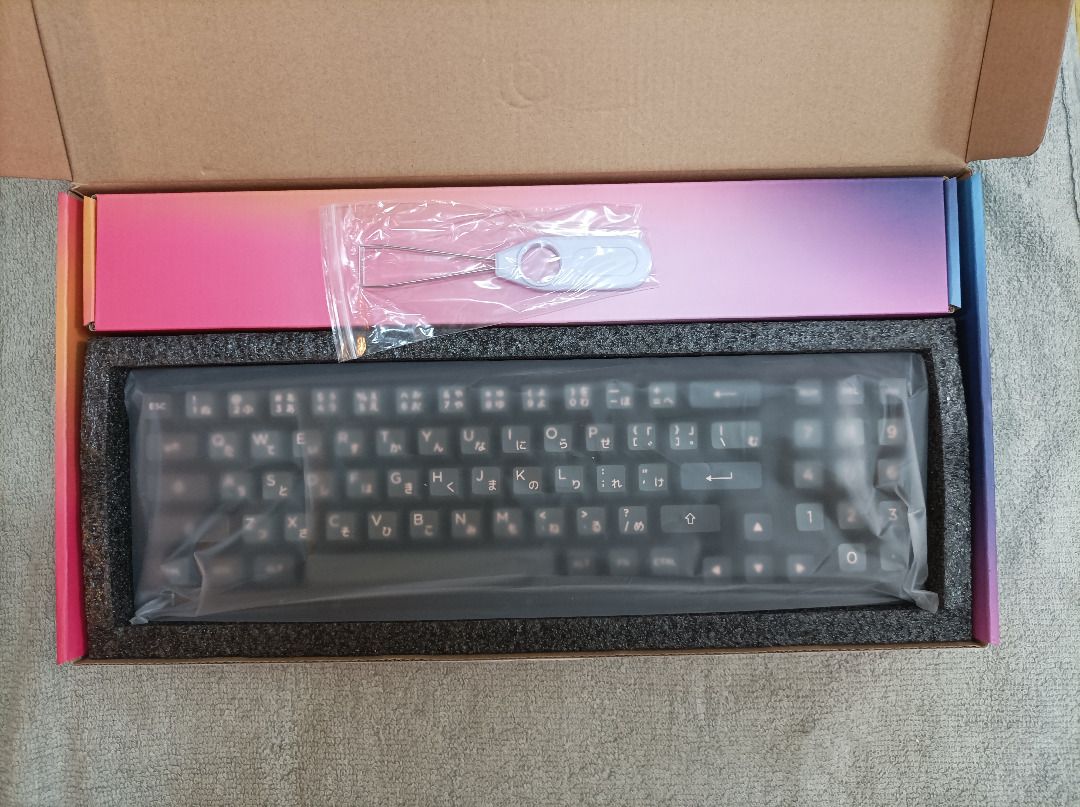 AKKO ACR98 MINI RGB HOT SWAPPABLE ACRYLIC MECHANICAL KEYBOARD BLACK PINK JELLY BLACK SWITCH