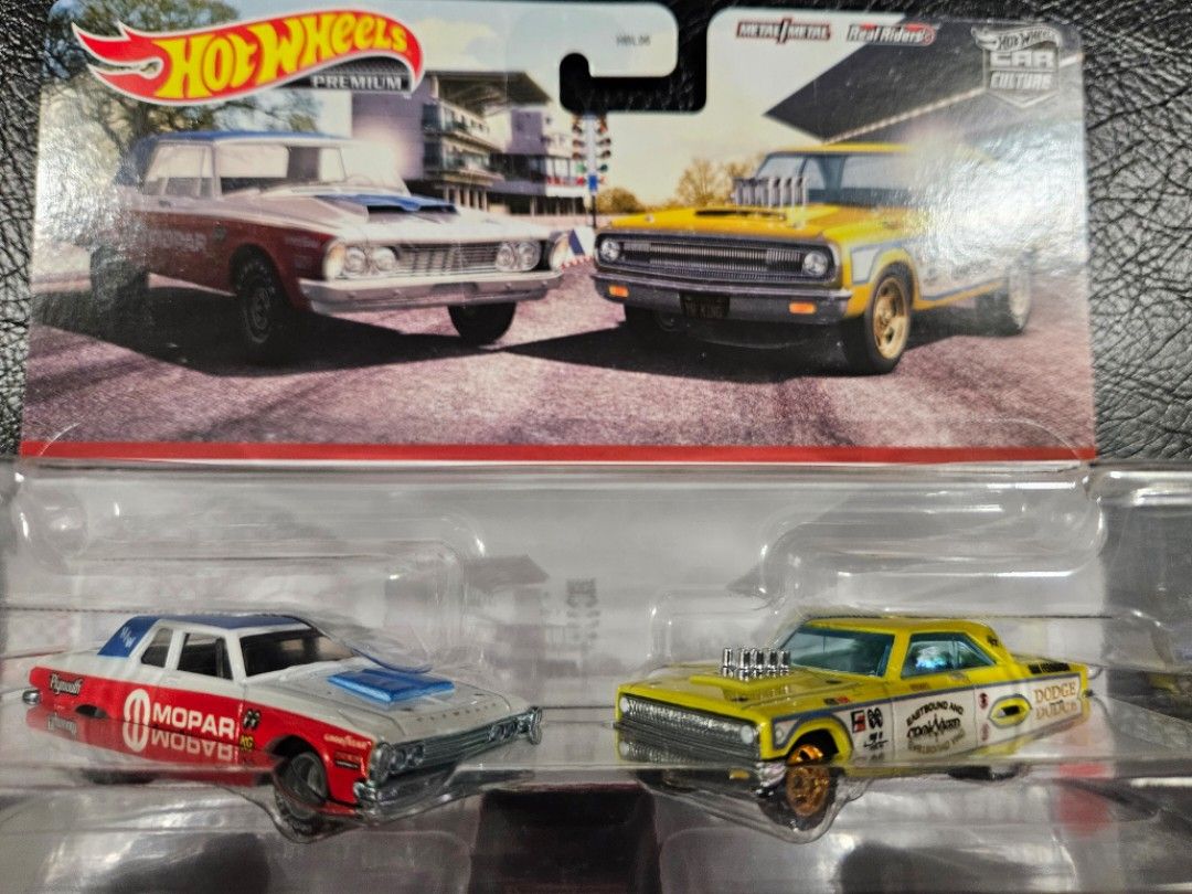 Hot Wheels Premium Twin Pack BMW M1 Procar Lancia Stratos Mooneyes Plymouth Dodge Hobbies