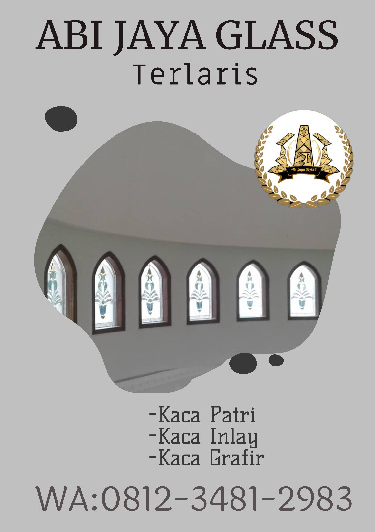 Contoh Kaca Patri Masjid Gereja Terbaik Di Paser Wa