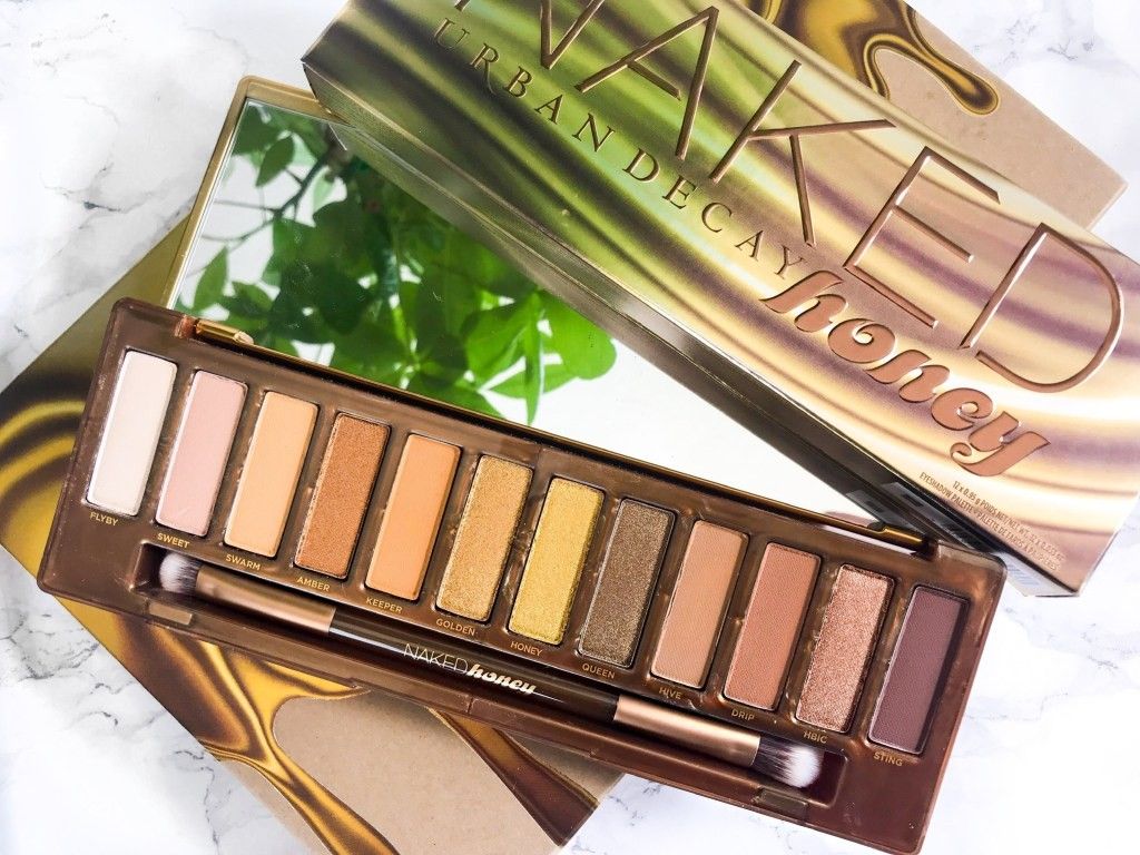 Urban Decay Naked Honey Eyeshadow Palette Kesehatan Kecantikan Rias
