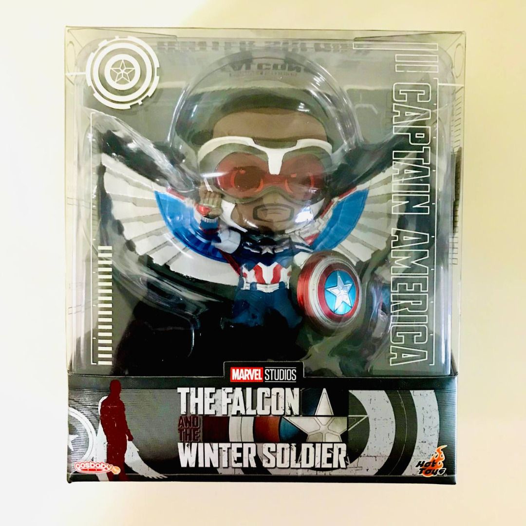 HOT TOYS MARVEL COSBABY BOBBLE HEAD SERIES COSB THE FALCON WINTER