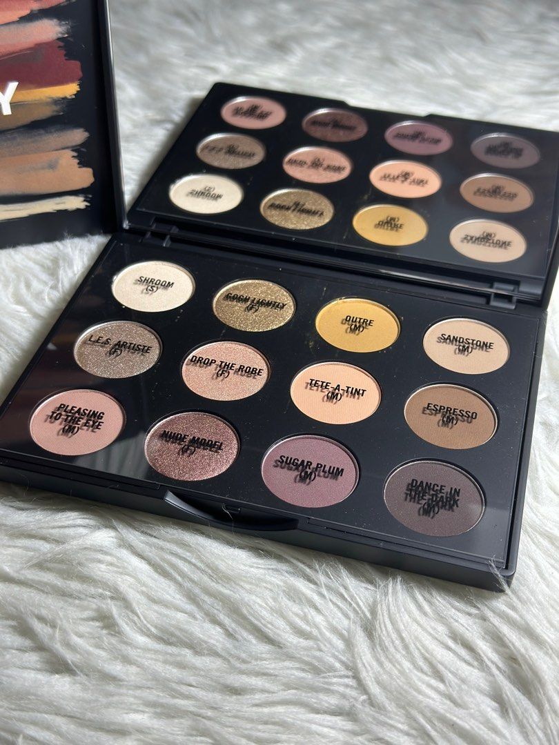 Mac Eyeshadow Art Library Nude Model Beauty Personal Care Face