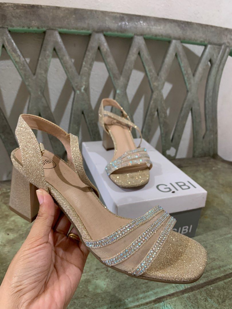 Gibi Nude Heels Women S Fashion Footwear Sandals On Carousell
