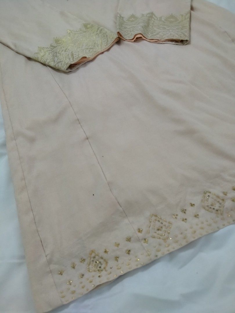 Baju Songket Nude Colour Siap Lining Fairuz Collection Women S