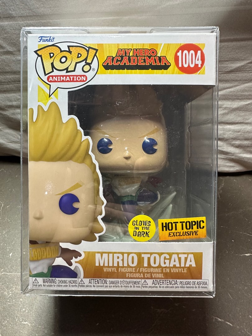 Funko Pop Animation Mirio Togata Hot Topic Exclusive Gitd Mha My Hero Academia