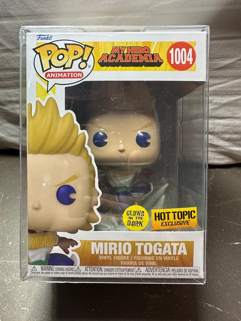 Funko POP Animation Mirio Togata Hot Topic Exclusive GITD MHA My Hero Academia