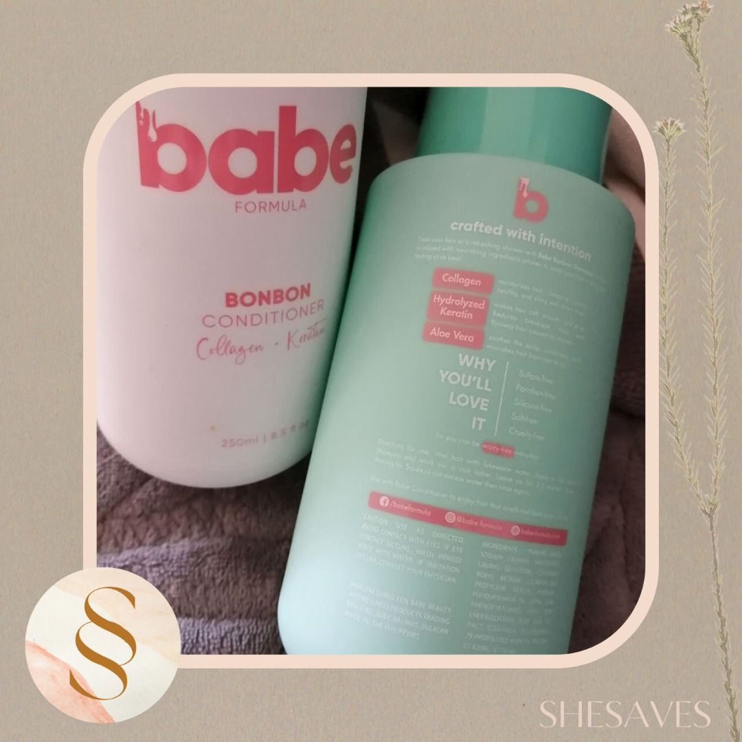 Babe Formula Bonbon Shampoo Conditioner Ml Bottle On Carousell