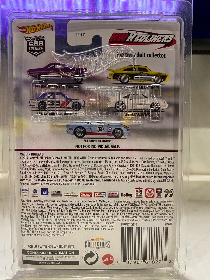 Hot Wheels Comet Cyclone HW Redliners Car Culture Premium Hobbies Toys Toys Games On