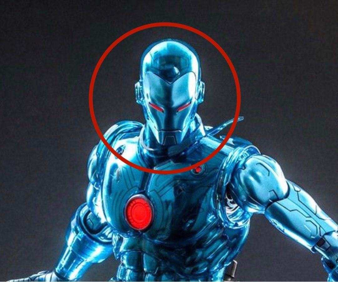 MARVEL COMICS HOT TOYS 1 6 SCALE CMS012D46 IRON MAN STEALTH ARMOR THE ORIGINS COLLECTION LIGHT