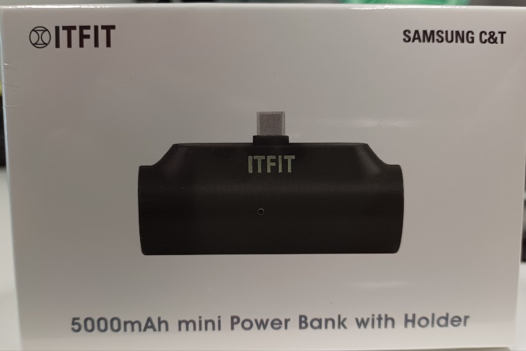 ITFIT Samsung C T 5000mAh 迷你行動電源連支架 ITFITPW07 ITFIT 5000mAh mini Power