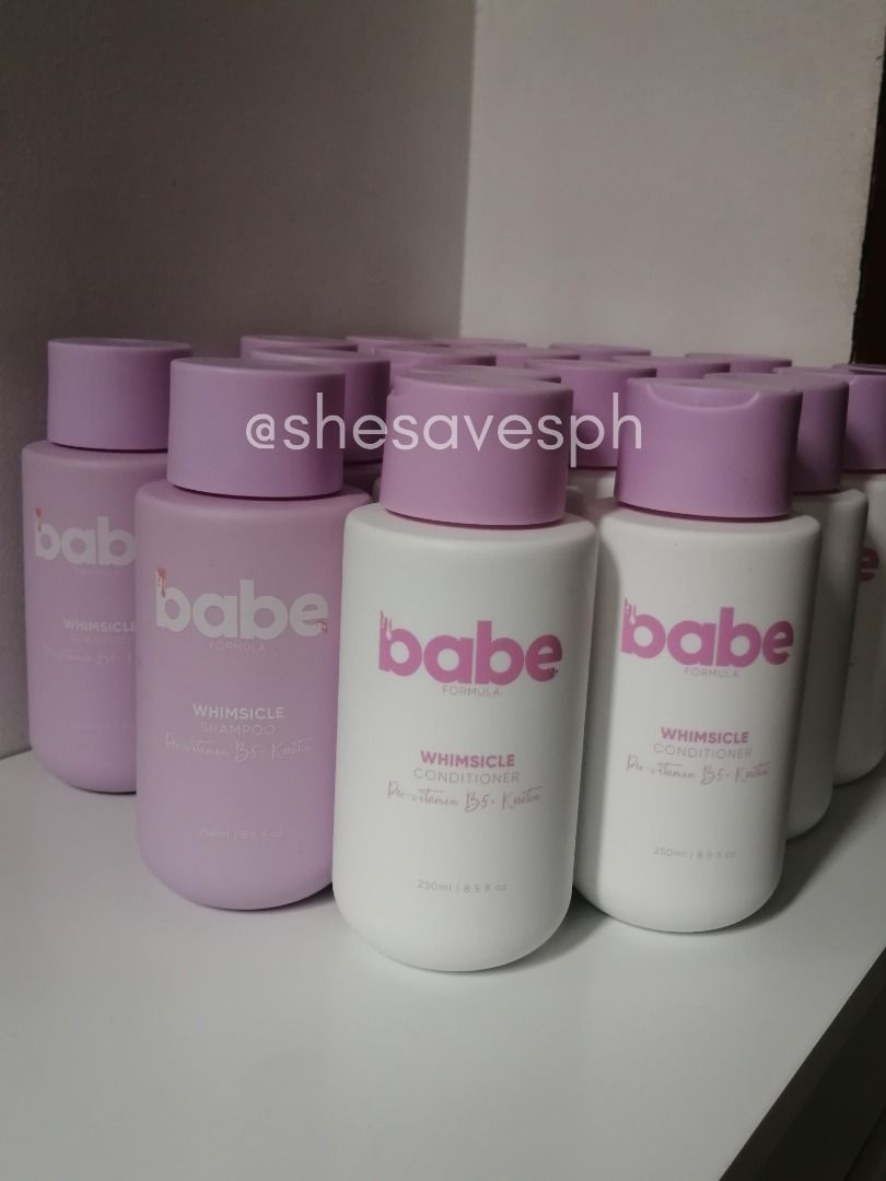 Babe Formula Whimsicle Shampoo Conditioner Ml Bottle On Carousell
